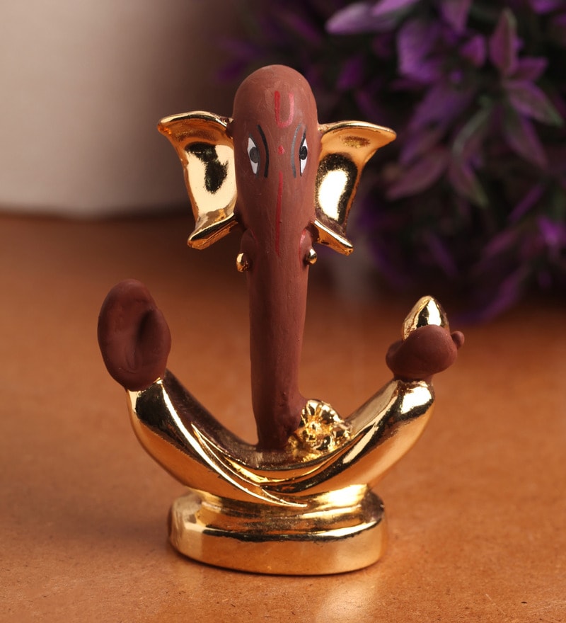 Gold Goddess Lakshmi Statue Gold Goddess Lakshmi Statue